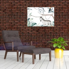 Obraz - Exotické zvieratká (70x50 cm)