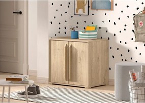 Detská komoda v prírodnej farbe 68x62x43 cm Sam – Vipack