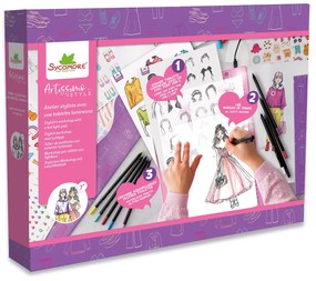 Artissimo – XXL návrhárska dielňa s LED svetelnou podložkou – trendy outfity