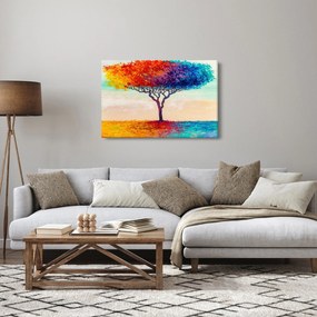 Obraz maľovaného stromu (90x60 cm)