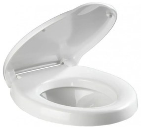 Biele WC sedadlo Wenko Secura Comfort