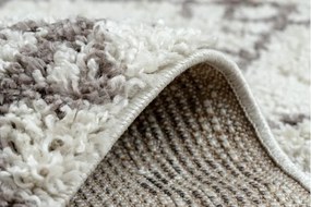 Dywany Łuszczów, Kusový koberec Berber Tanger B5940 cream and brown, 80x150, béžová, obývacia izba