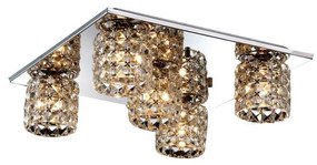 Searchlight 50018 - Stropné svietidlo 5xG9/40W/230V chróm