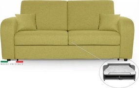 Pohovka na každodenné spanie LIVORNO s rozkladom, žltá (penelope 07), 140