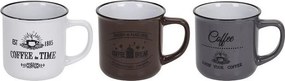 Sada hrnčekov Coffee Time 3 × 330 ml