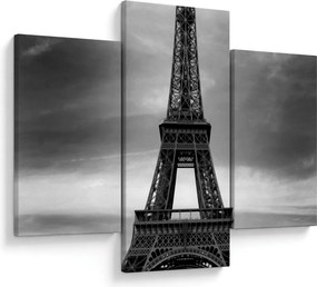 Obraz - Ružové auto v Paríži (90x60 cm)