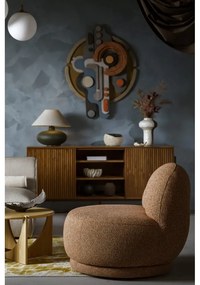 Oranžové kreslo Ovo – Miuform