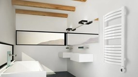 Terma Dexter 860x500 vodný/elektrický radiátor Metallic Black SX