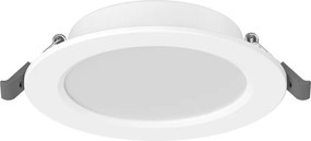 Mexen LDRR, LED stropné svietidlo na zapustenie, priemer 12 cm, 6W, neutrálna - 4000K, 600 lm, biela - L210-012-0640-20