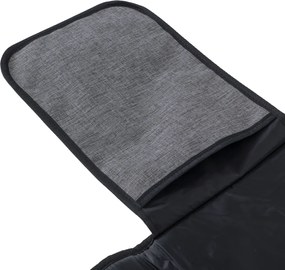 KIK Detská prebaľovacia cestovná podložka konvertibilná prebaľovacia taška sivá