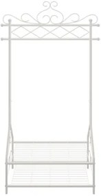 Stojanový vešiak LINEA biely