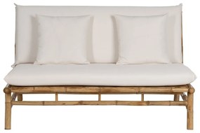 Biela pohovka 135 cm Bamboo – Ixia