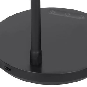 Solight WO3000-B- LED Stmievateľná stolná lampa LED/4,5W/5V 3000/4000/6500K čierna