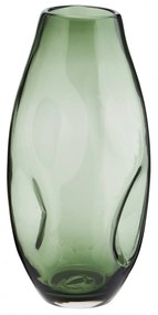 MADAM STOLTZ Sklenená váza Organic Shape Green