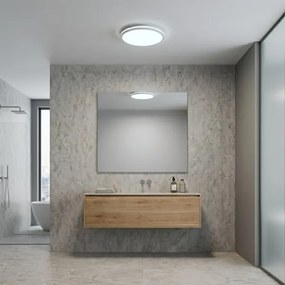 LED stropné svietidlo HUGO LED/12/18/24W/230V 3000/4000/6500K priemer 30 cm IP54 biela