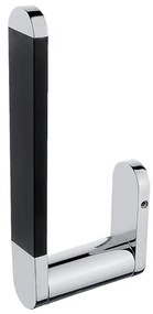 Zásobník toaletného papiera Nimco Nava čierna/chróme NA28055R, 1 ks