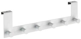 Biely kovový vešiak na dvere 39 cm Celano – Wenko