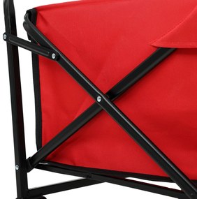 Zahradní vozík TYRS 145L červený