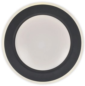 TOP LIGHT Svetlo nástenné-stropné Norman 50C RC, Čierna