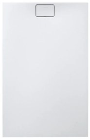 DURAVIT Stonetto obdĺžniková sprchová vanička z materiálu DuraSolid, 1400 x 900 x 50 mm, biela matná, 720150380000000