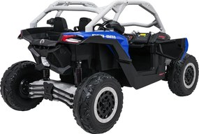 Ramiz Elektrická bugina Maverick Turbo RR pre deti modro-sivá + kolesá