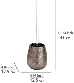 WENKO 21644100 - Toaletná kefa MARRAKESH 12,5x41 cm hnedá