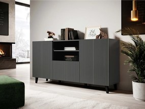Komoda Tilderi Grey 150, Farby: antracit