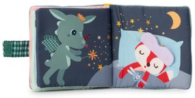 Lilliputiens - čarodejník dráčik Joe - textilná knižka s hryzadielkom