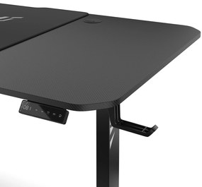Výškovo Nastaviteľný Stôl Diablo X-Tensio 1600 Čierny