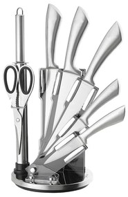 8- dielna sada nožov so stojanom