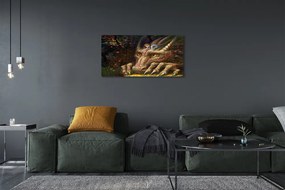 Obraz canvas Forest dračie hlava dievčatá 120x60 cm