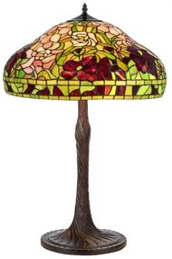 Lampa Tiffany stolová ACAMAR 76*Ø50 2*E27