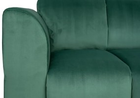 Pohovka HARPER 3P, zelená (maliaaqua aqua)