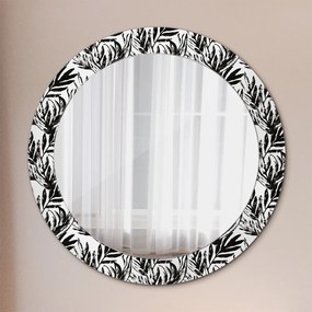 Okrúhle ozdobné zrkadlo Monštrum fi 70 cm