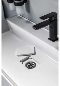 Sapho - Umývadlo na dosku GODIVA 68x44 cm mramor/biela