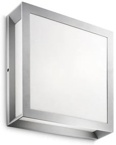 Philips - Vonkajšie stropné svietidlo SKIES 2xE27/14W/230V IP44 šedá