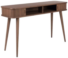 Hnedý konzolový stôl Zuiver Barbier, dĺžka 120 cm