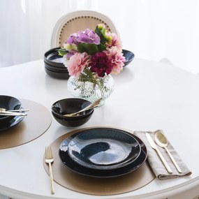 Porcelánový set 12 ks — Gaya Atelier Night Sky - W0148