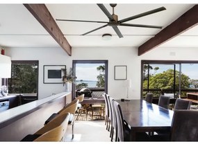 FARO 33462A - Stropný ventilátor ANDROS XL hnedá pr. 213 cm + diaľkové ovládanie