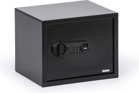 Nábytkový sejf s elektronickým zámkom a čítačkou odtlačkov prstov, 300 x 380 x 300 mm