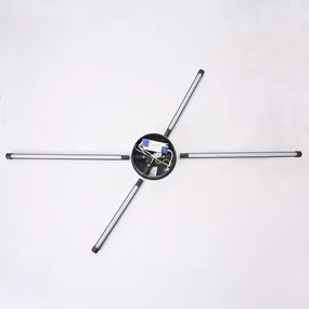 Brilagi - LED Nástenné svietidlo LUGO QUATTRO LED/16W/230V čierna