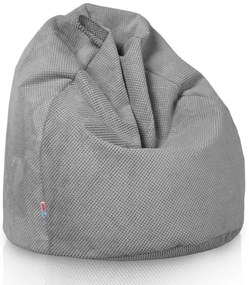 Sedací vak Bag Sako XL plyš Farba: 21. Sivý s bodkami