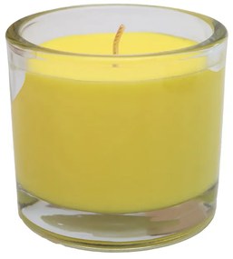 Vonná sviečka v skle MINNESOTA POPCORN YELLOW 9 cm žltá