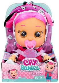 Cry Babies Bábika Dressy so skutočnými slzami (Dotty)  (100368437)