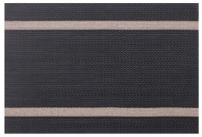 Podložka pod tanier Direct čierna 45x30 cm