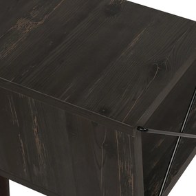 Nočný stolík Cross Dark Brown