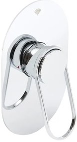 Sprchová batéria SAT Fusion vrátane podomietkového telesa chróm SATBSFU210KPN, 1 ks