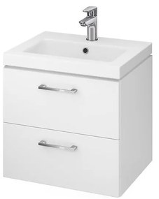 Cersanit S801-146-DSM - Závesná kúpeľňová skrinka s umývadlom LARA COMO biela