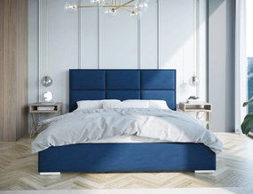 Moderná čalúnená posteľ GALAXY - Železný rám,140x200