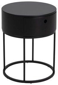 Nočný stolík COLUM čierny